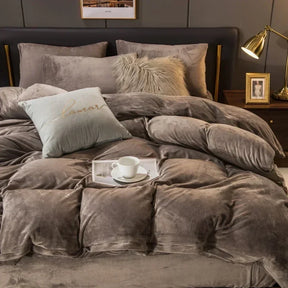 Roupa de Cama Roma Mil Fios 4 Pçs - Tecido Premium Importado