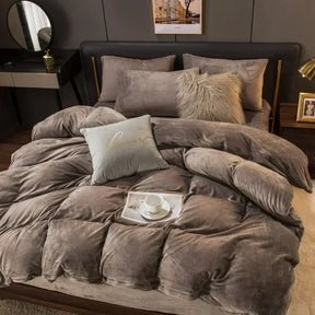 Roupa de Cama Roma Mil Fios 4 Pçs - Tecido Premium Importado